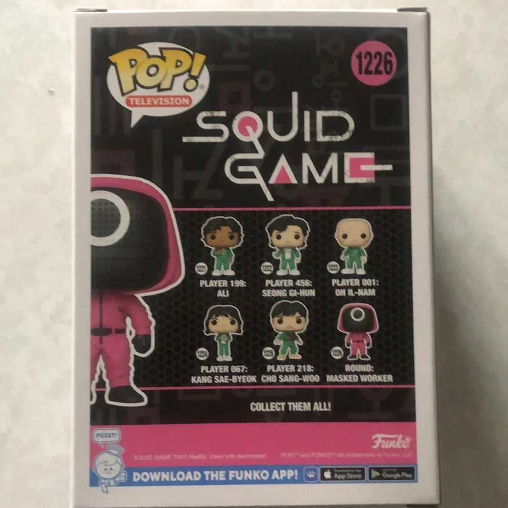 Funko Pop squid games-round masked worker 1226 - Picture 5 of 7